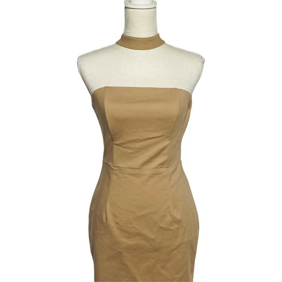 Luck & Trouble Women Small Tan Brown Choker Expo Z - Picture 2 of 7